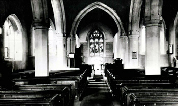 The nave looking east about 1900 [Z1130]